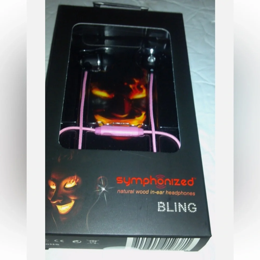 Pink In-Ear Headphones